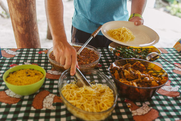 Comida brasileira simples e tradicional