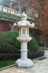 Obraz premium Lamps in Chinese temple