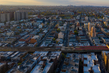 Elevated Subway - Brooklyn, New York