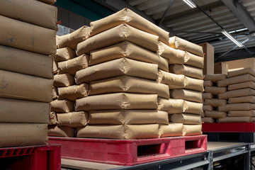 Bag, cement, fertilizer, rice, compost, palletizing 5179