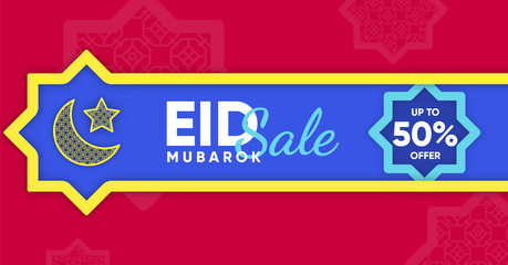 template banner eid festival sale