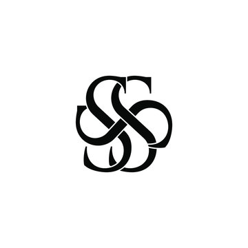 sss letter original monogram logo design