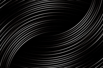 Textured black and white gray gradient abstract lines texture background.
