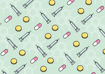 薬イメージの背景