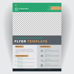 Corporate business flyer brochure creative design. Template cover modern layout, annual report, poster, magazine, pamphlet. For the advertising business company concept. Layout template in A4 size.
