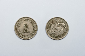 Singapore 1974 5 cents