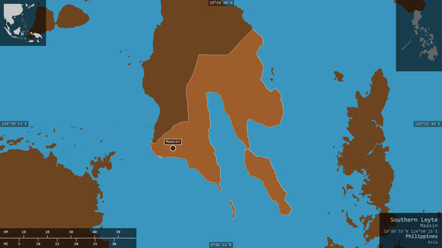 Southern Leyte, Philippines - composition. Pattern