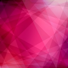 Pink brilliant transparent texture. Glamour geometric glass background. Abstract pattern. 