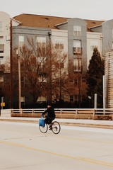 Fototapeta na wymiar bike on the street