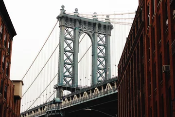 Crédence de cuisine en verre imprimé Brooklyn Bridge brooklyn bridge new york city