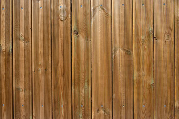 Fototapeta premium Wood floor background. Wooden flooring outdoors, natural color, top view
