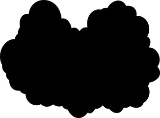 Black Japanese clouds