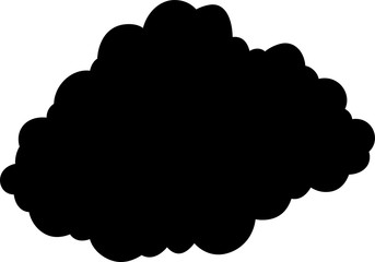 Black Japanese clouds