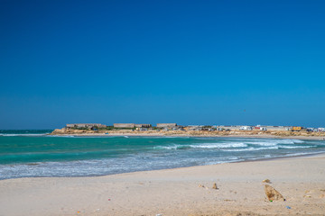 Dakhla beach, Western Sahara, Morocco