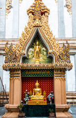 Wat Sutthiwararam, a buddhist temple of Bangkok, Thailand