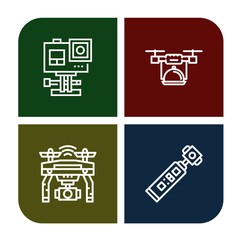 copter icon set