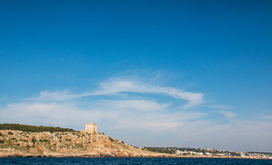 Watchtower near Santa Caterina (Torre dell'Alto), Salento, south Italy