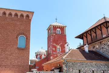 Fototapeta premium orthodox church monastery building.