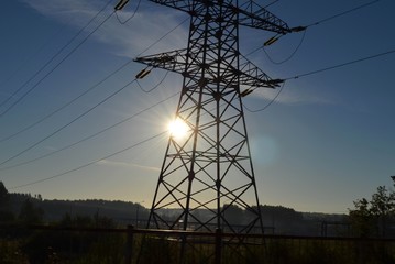 electric power lines