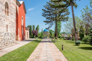 Fototapeta premium orthodox church monastery building.