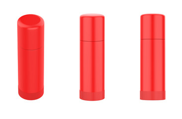 Body antiperspirant deodorant roll-on, cosmetic bottle. Realistic mock up. Beauty skincare product packaging. 3d illustration