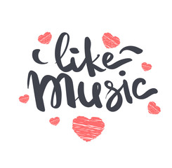 Like music lettering by hand