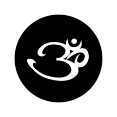 Om Symbol - Aum, spiritual symbol in Indian