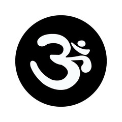 Om Symbol - Aum, spiritual symbol in Indian