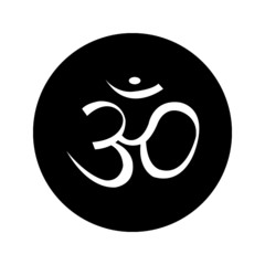 Om Symbol - Aum, spiritual symbol in Indian