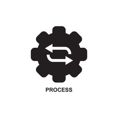 PROCESS ICON , SUPPORT ICON VECTOR