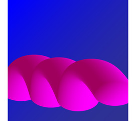 Abstract background on holographic blue purple tone