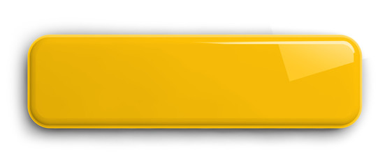 Yellow Button 3D Clipart Image