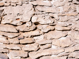 Texture of old stone wall
