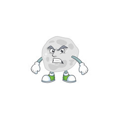 cartoon drawing of fibrobacteres showing angry face