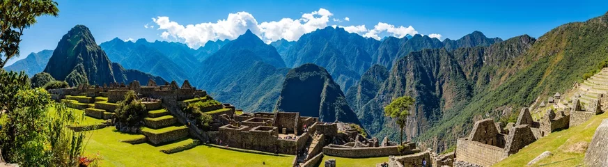 Crédence de cuisine en verre imprimé Machu Picchu Machu Pichu Ruins