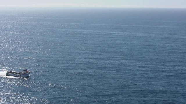 Mediterranean fishing boat