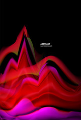 Liquid gradients abstract background, color wave pattern poster design for Wallpaper, Banner, Background, Card, Book Illustration, landing page