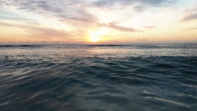Sunrise at Sunshine Coast, Buddina Beach, Queensland, Australia.