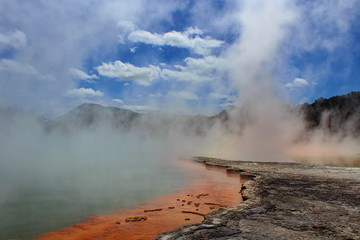 New Zealand / Neuseeland, North Island, Wai-O-Tapu Thermal Wonderland