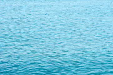 Blue sea water background texture