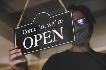 the state allows retail stores or restaurants and businesses to reopen after coronavirus...