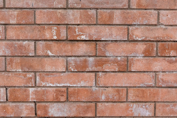 Red brick wall