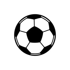 Fototapeta premium soccer ball - foot ball icon vector design template