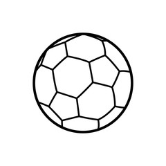 soccer ball - foot ball icon vector design template
