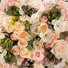 Obraz na płótnie Canvas wedding bouquet background