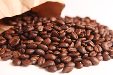 heap of rusty coffee beans