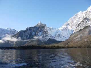 Der Königssee im Winter