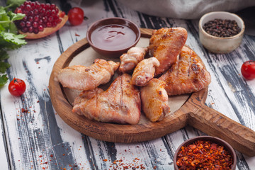 fried chicken wings
