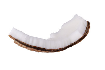 coconuts isolated on white background