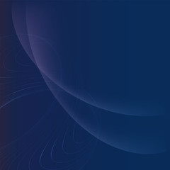 Obraz premium Abstract dark blue background with glowing elements